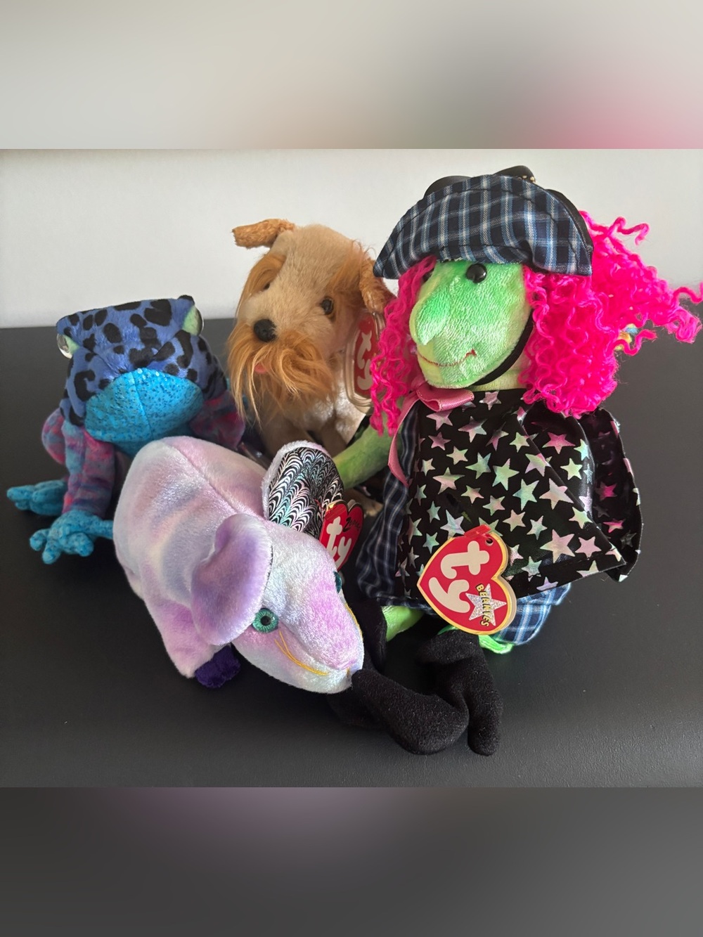 Bundle of 4 Beanie Babies..All Vintage..In Excellent Condition..Used as display